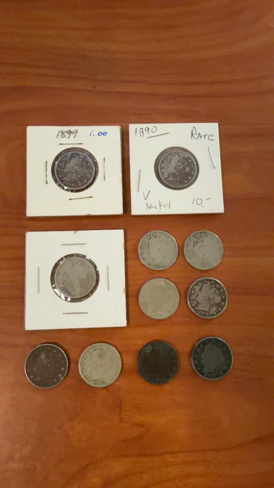 Collection of US Liberty Head V Nickels (10 Coins) - Image 1