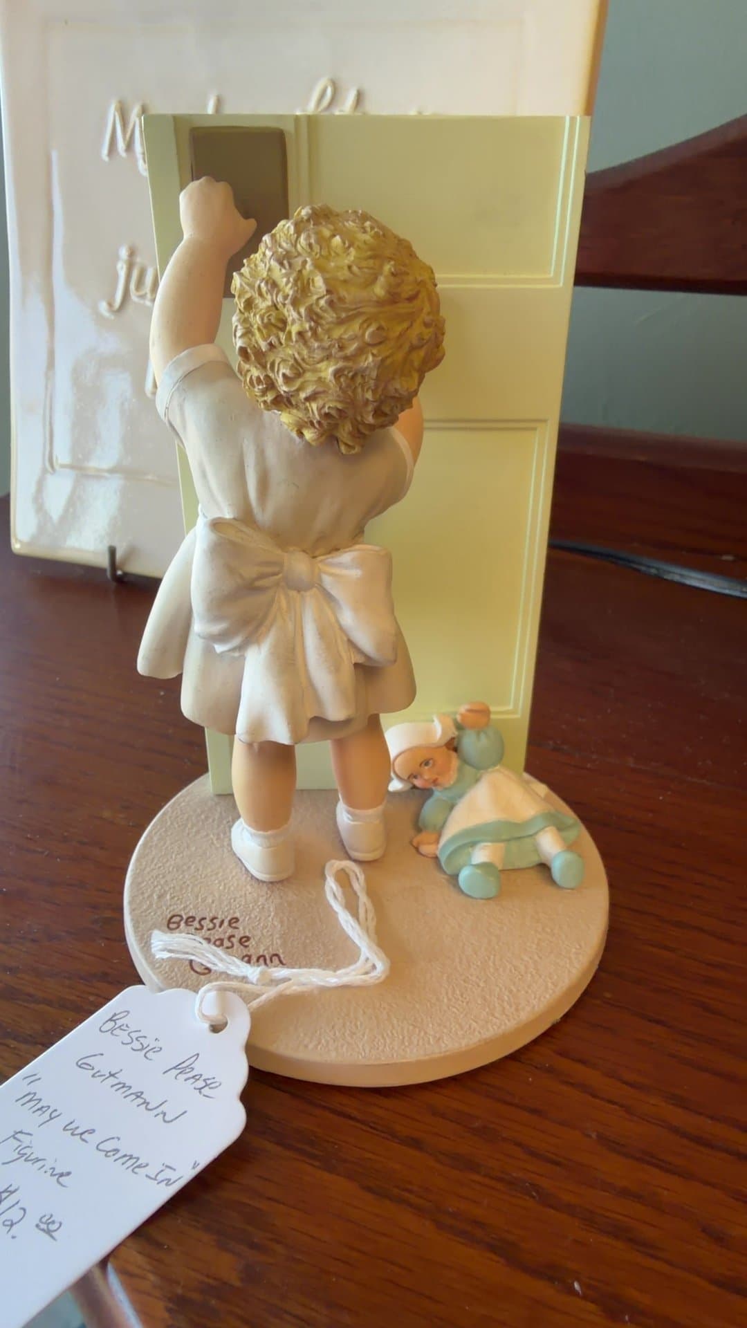 Bessie Pease Gutmann 'May We Come In' Figurine - Image 1