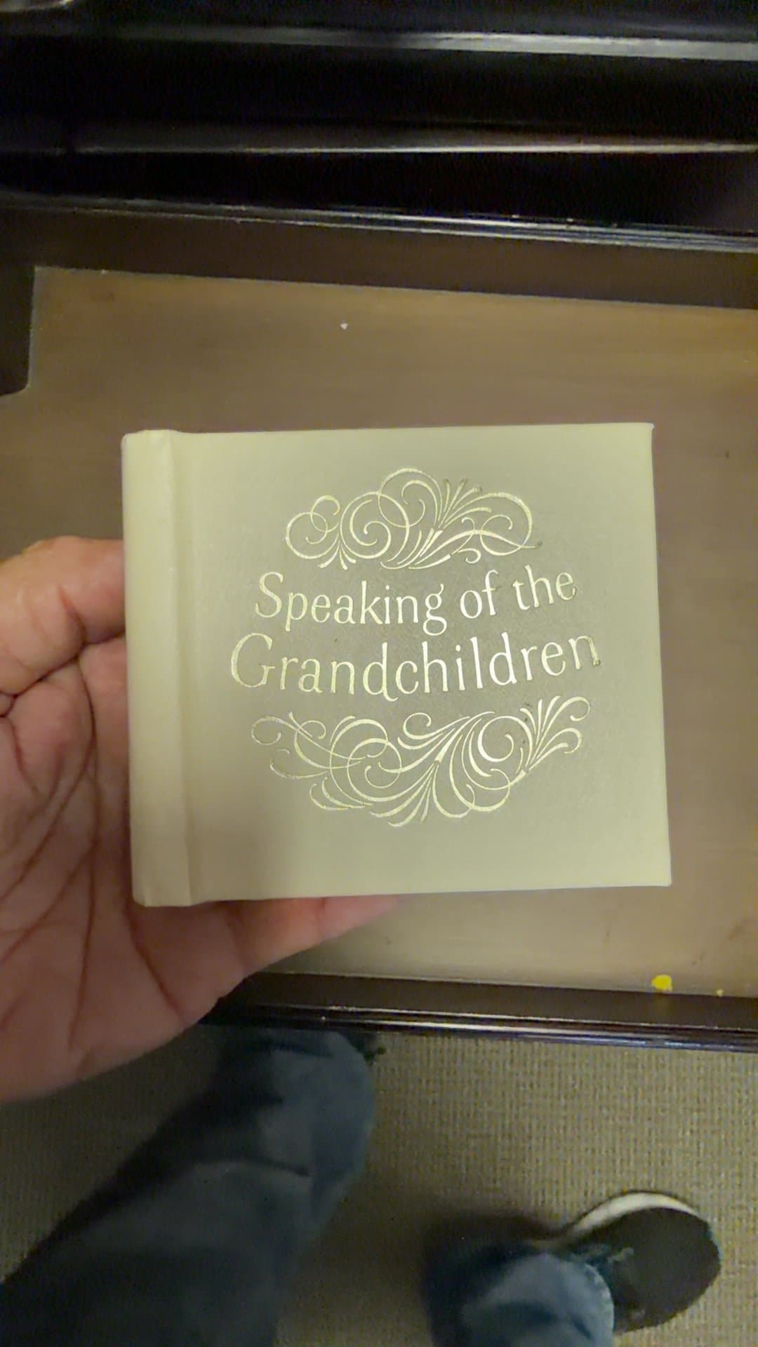 Speaking of the Grandchildren Memory Book - Image 1