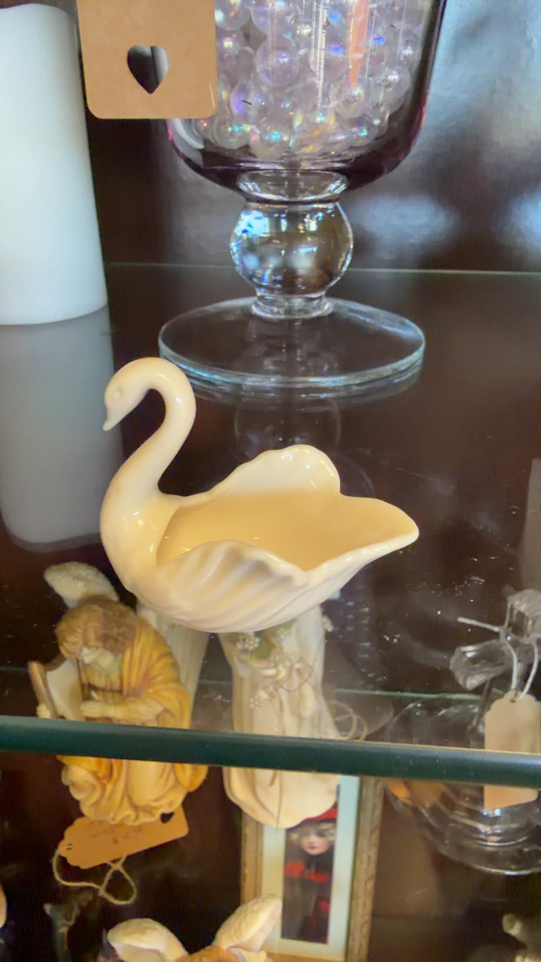 Lenox 'To The Bride' Swan Dish - Image 1