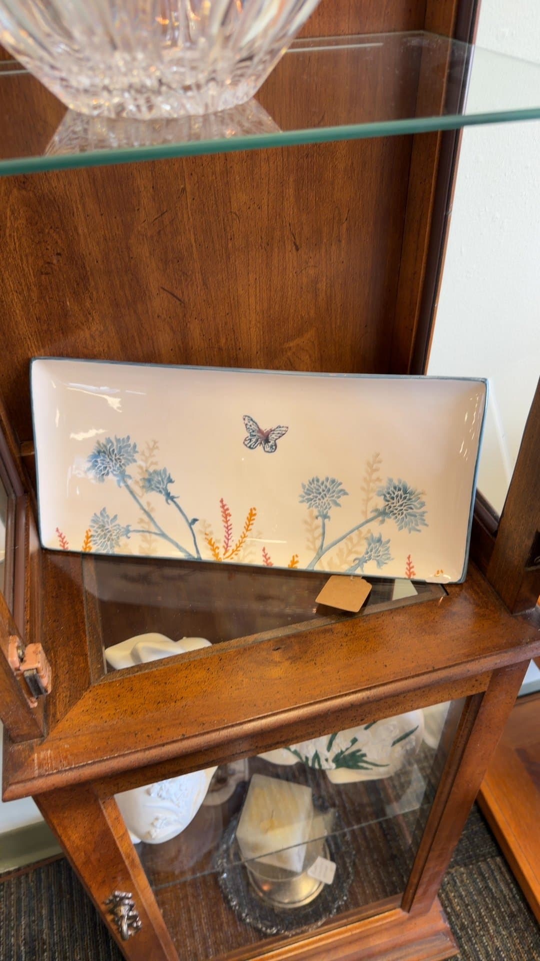 Papart Seramik Handpainted Ceramic Tray - Image 1