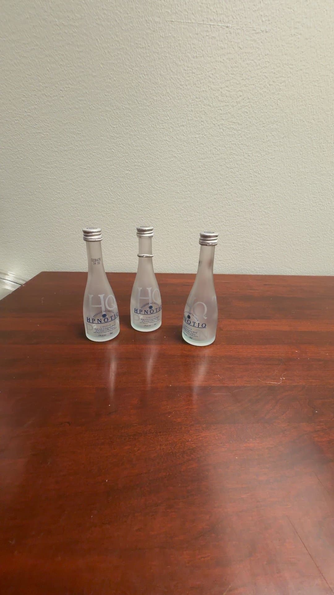 Hpnotiq Mini Glass Bottles - Image 1