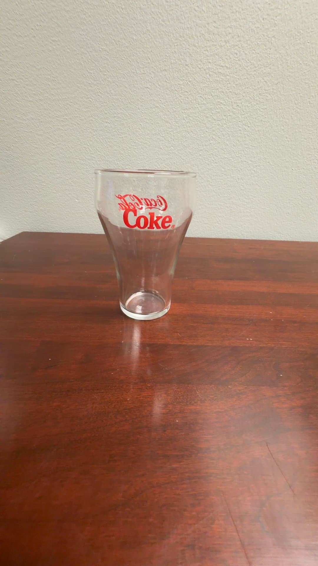 Coca-Cola Branded Glass - Image 1