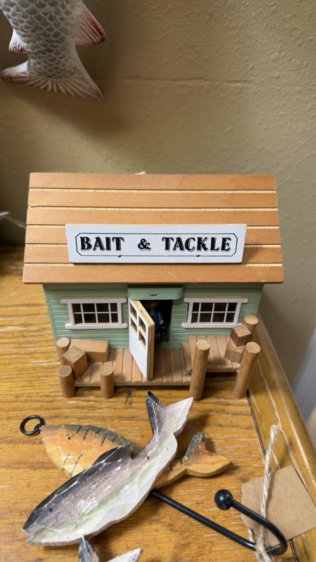 Bait & Tackle Animated Music Box - Image 1
