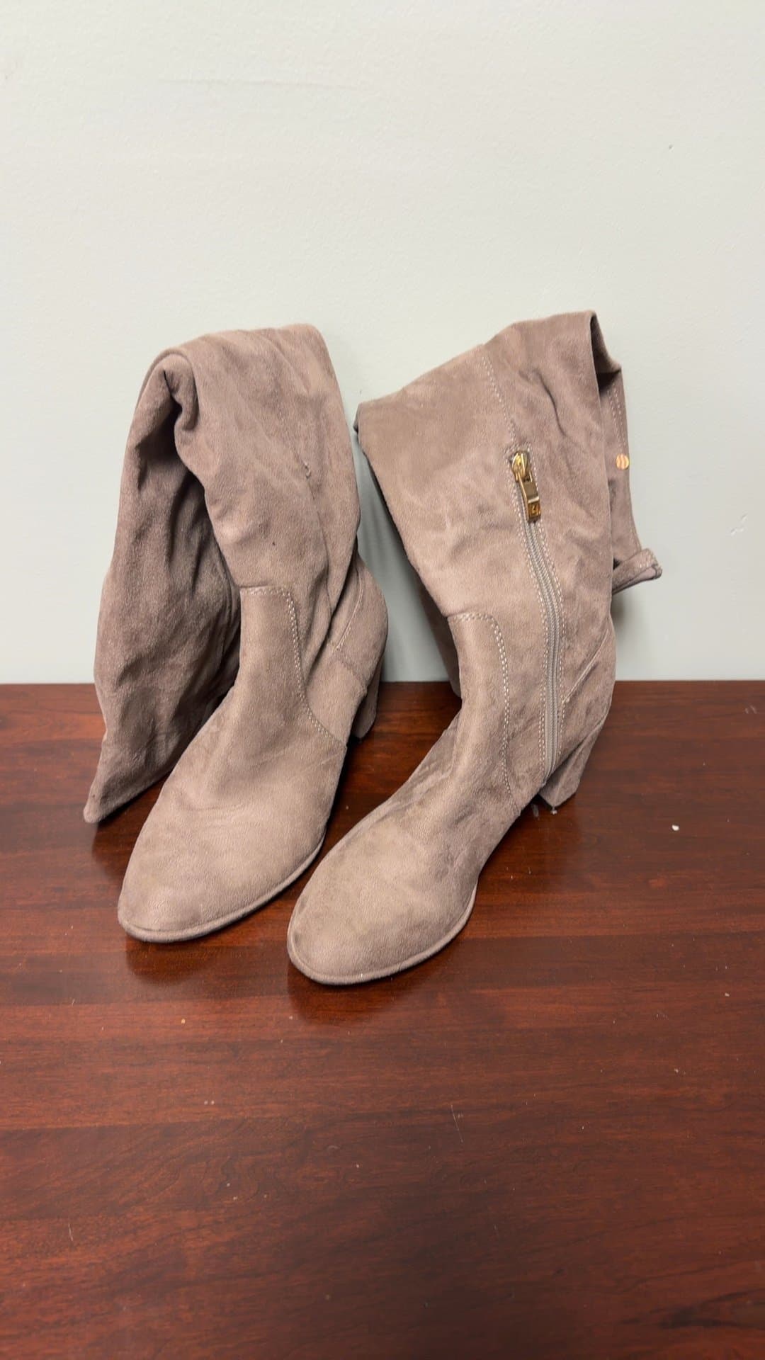 Liz Claiborne Suede Ankle Boots - Image 1