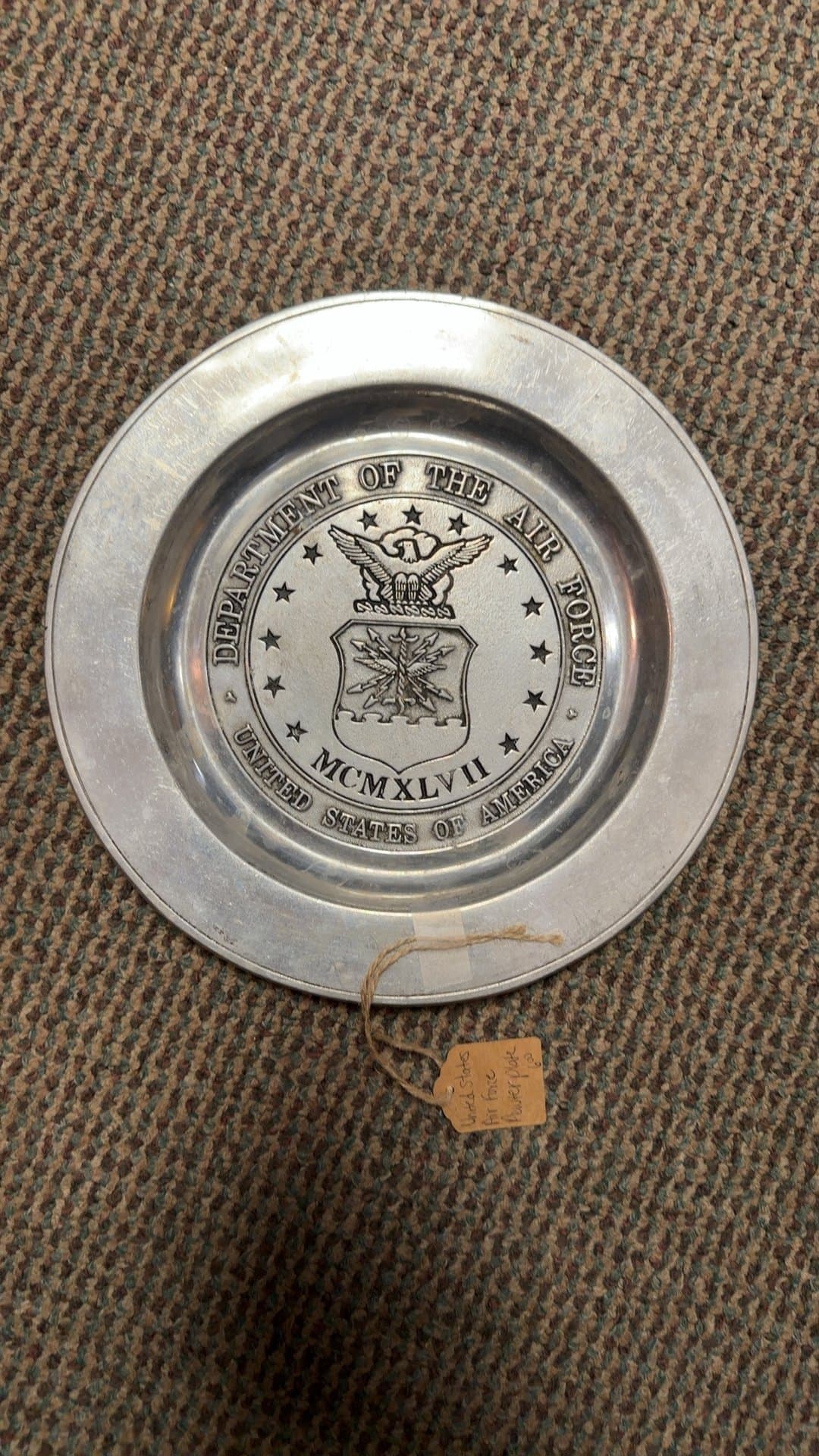 United States Air Force Commemorative Plate - Image 1