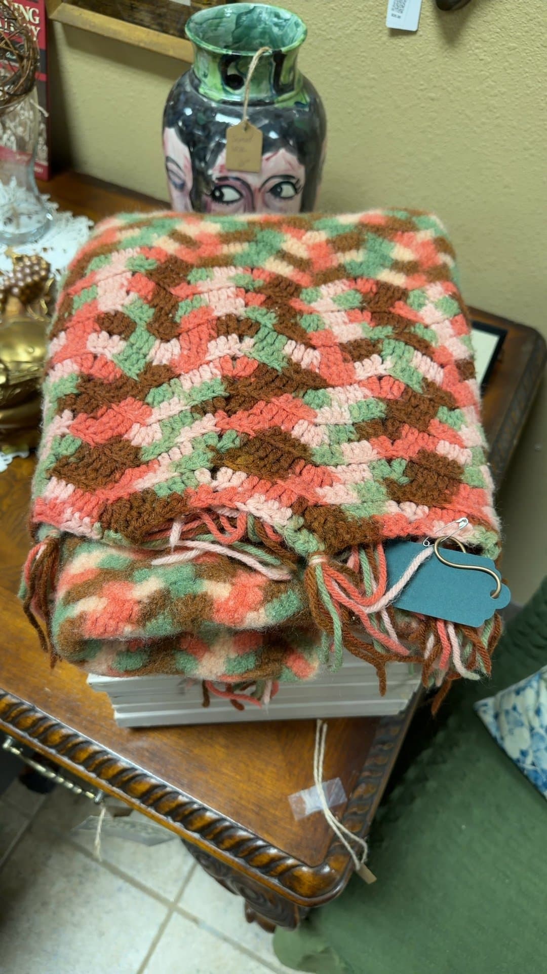 Handmade Small Lap Blanket - Image 1