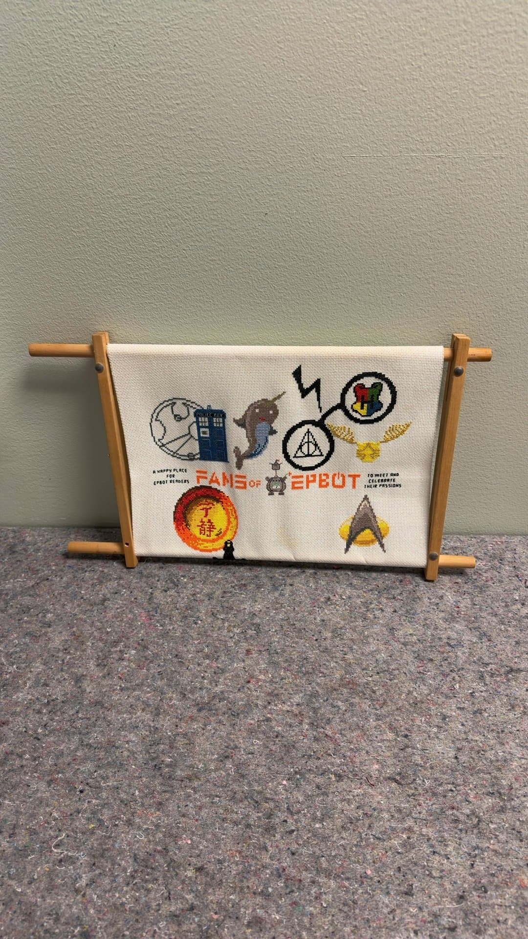 Geek Culture Cross-Stitch Art - Image 1