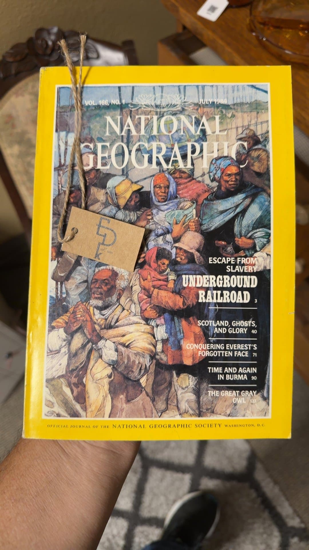 National Geographic Magazine July 1984 - Image 1