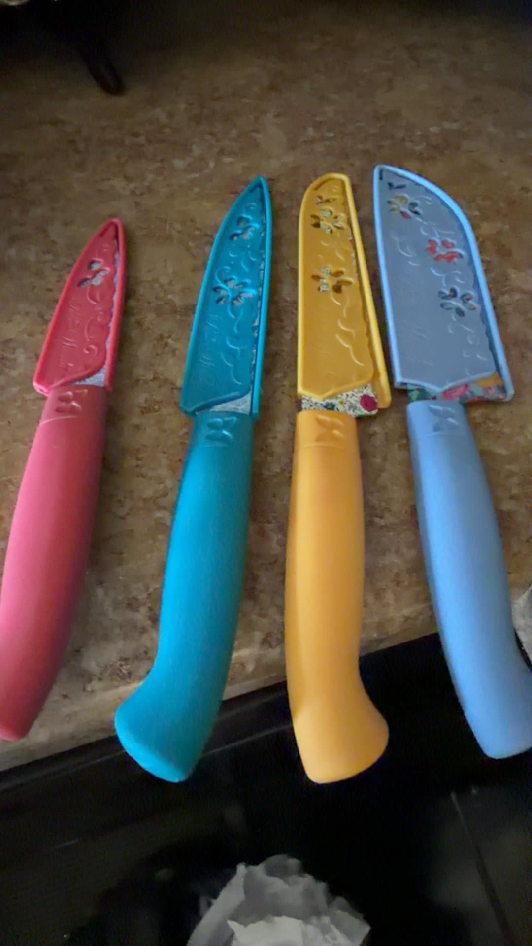 Colorful Kitchen Knife Set - Image 1