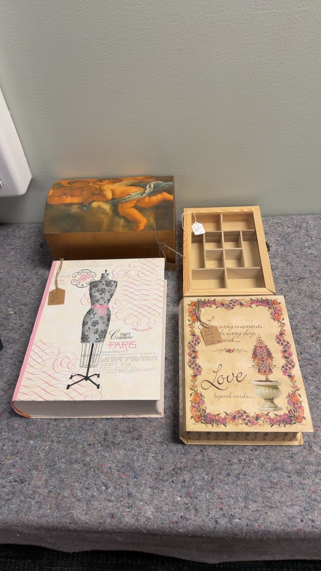 Decorative Storage Boxes Set - Image 1