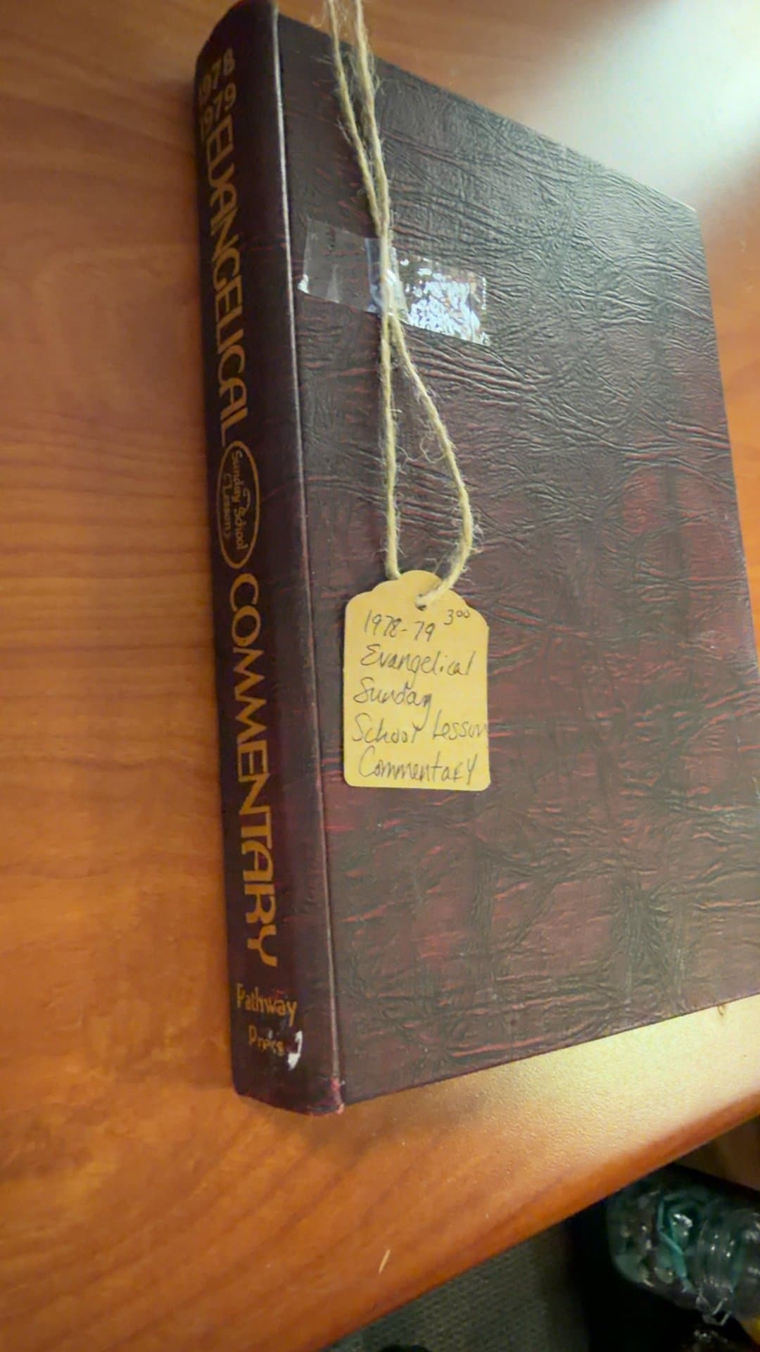1978-1979 Evangelical Sunday School Lesson Commentary - Image 1