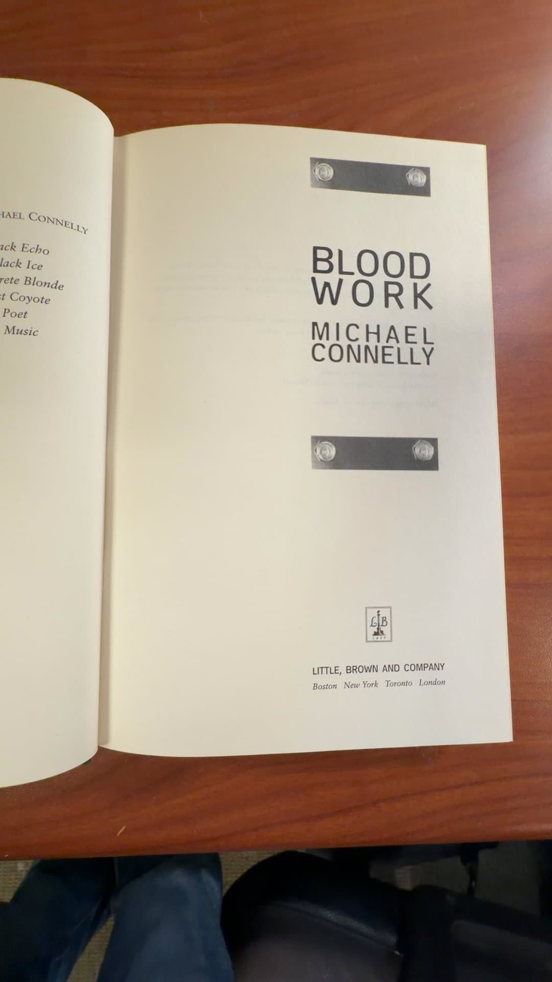 Blood Work by Michael Connelly - Image 1