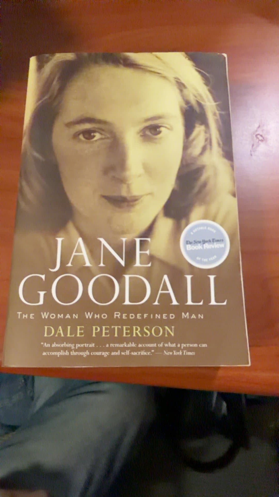 Jane Goodall: The Woman Who Redefined Man by Dale Peterson - Image 1