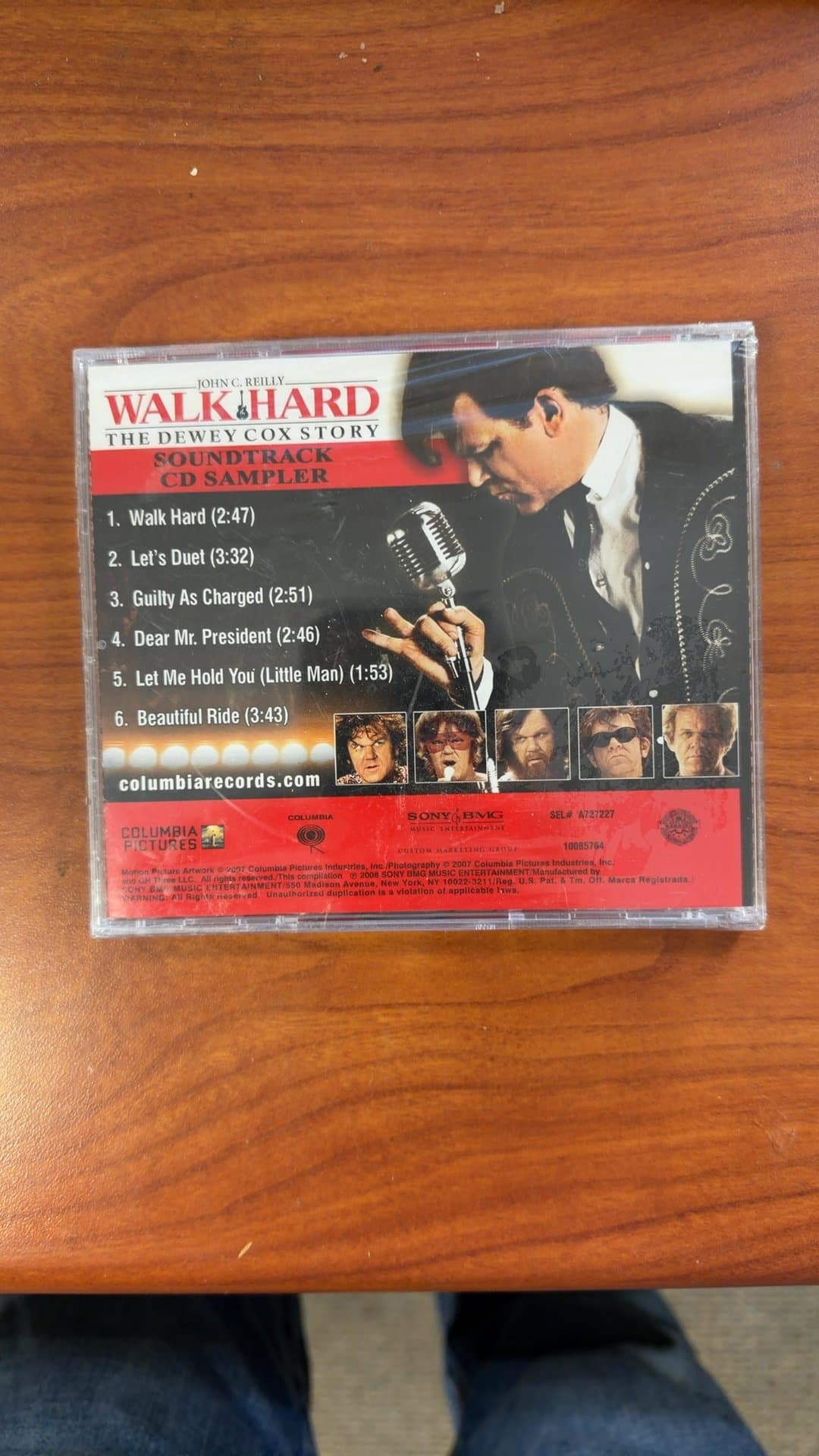 Walk Hard: The Dewey Cox Story Soundtrack CD Sampler - Image 1