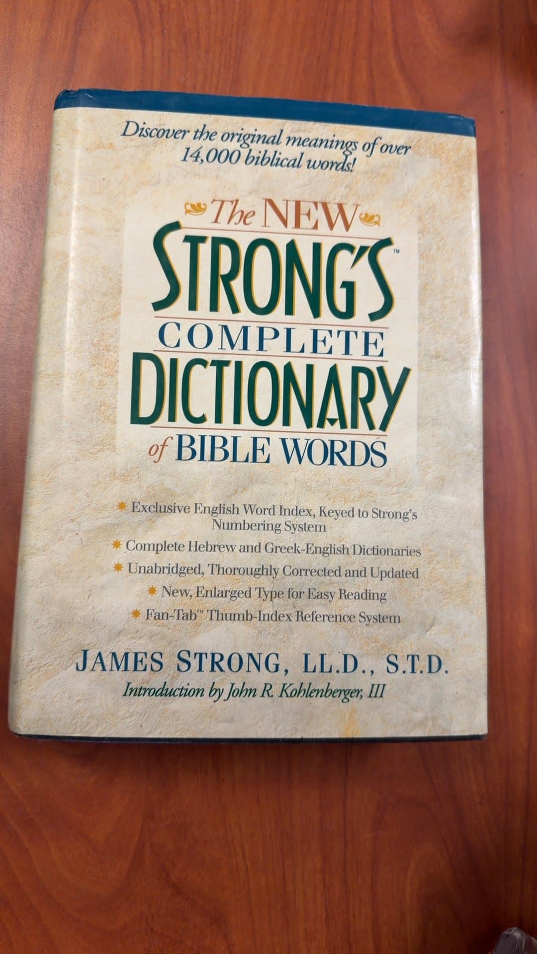 The New Strong's Complete Dictionary of Bible Words - Image 1
