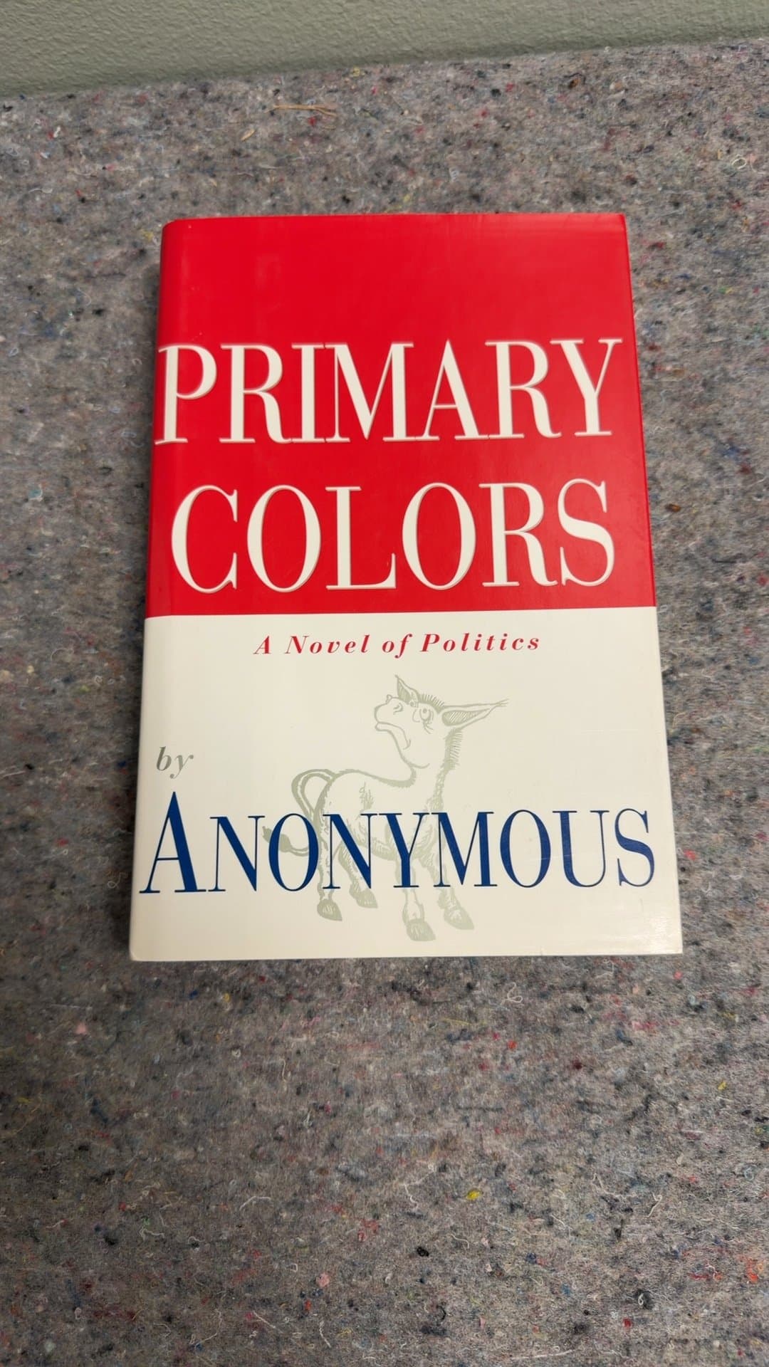 Primary Colors: A Novel of Politics by Anonymous - Image 1