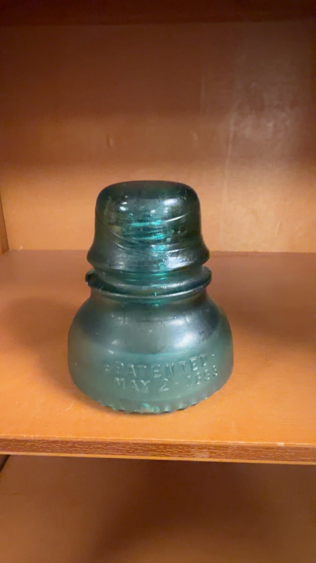 Vintage Glass Insulator - Image 1