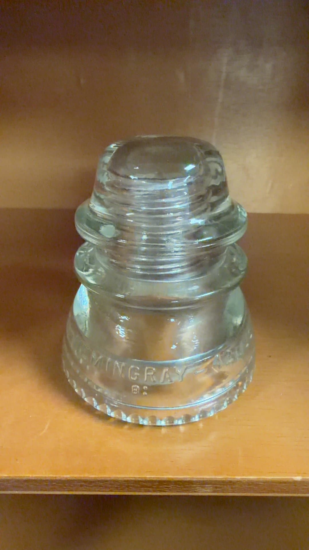 Vintage Hemingray Glass Insulator - Image 1