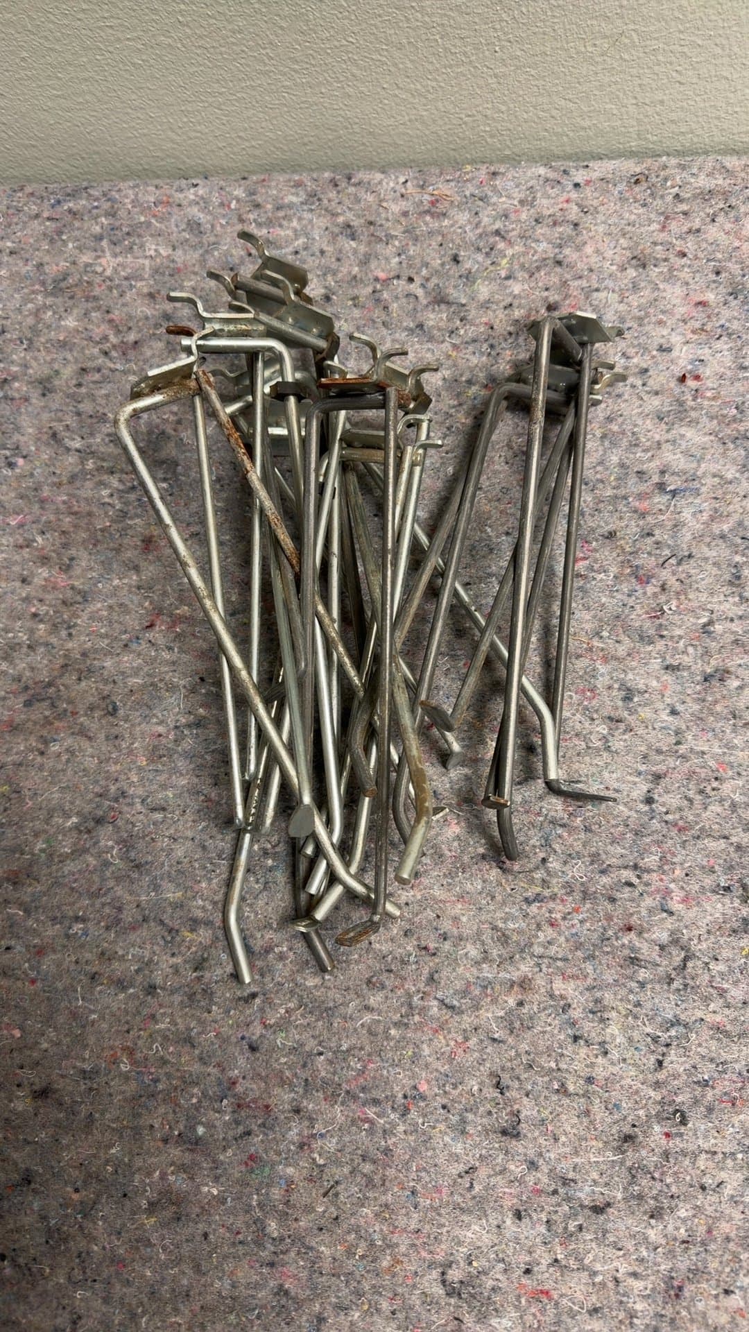 Metal Pegboard Hooks - Image 1
