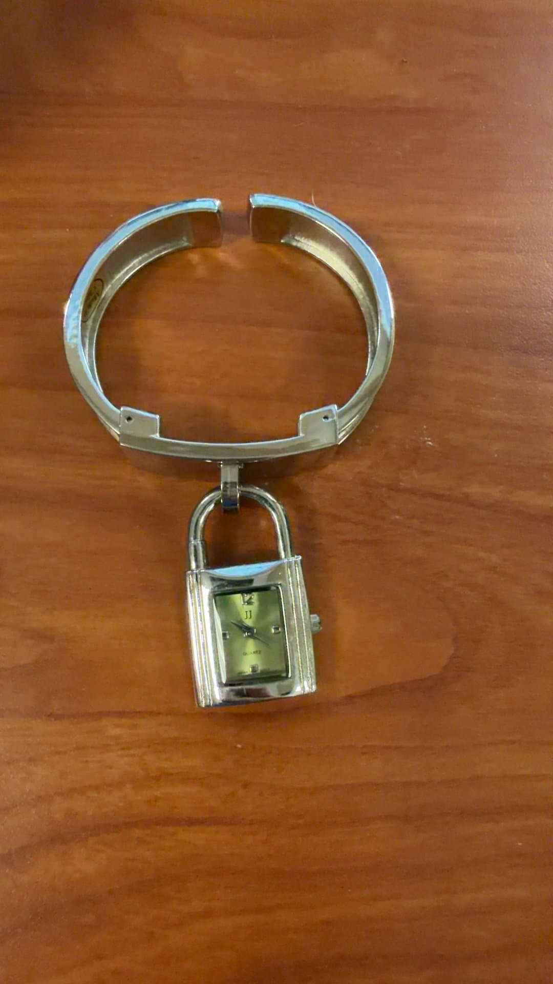 JJ Quartz Padlock Bracelet Watch - Image 1
