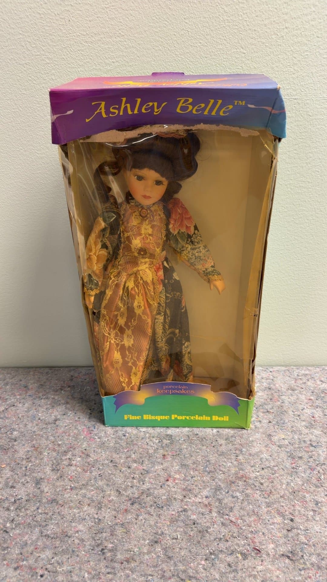 Ashley Belle Fine Bisque Porcelain Doll - Image 1