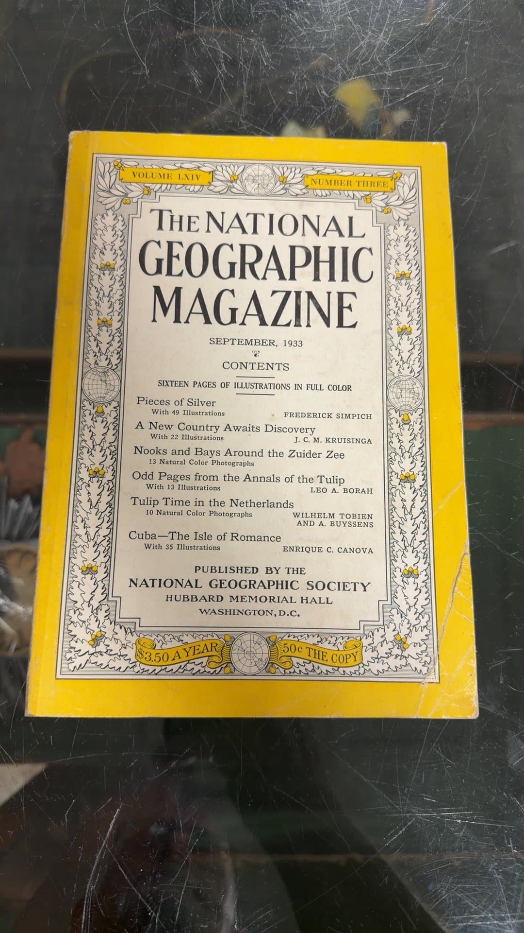 National Geographic Magazine September 1933 - Image 1