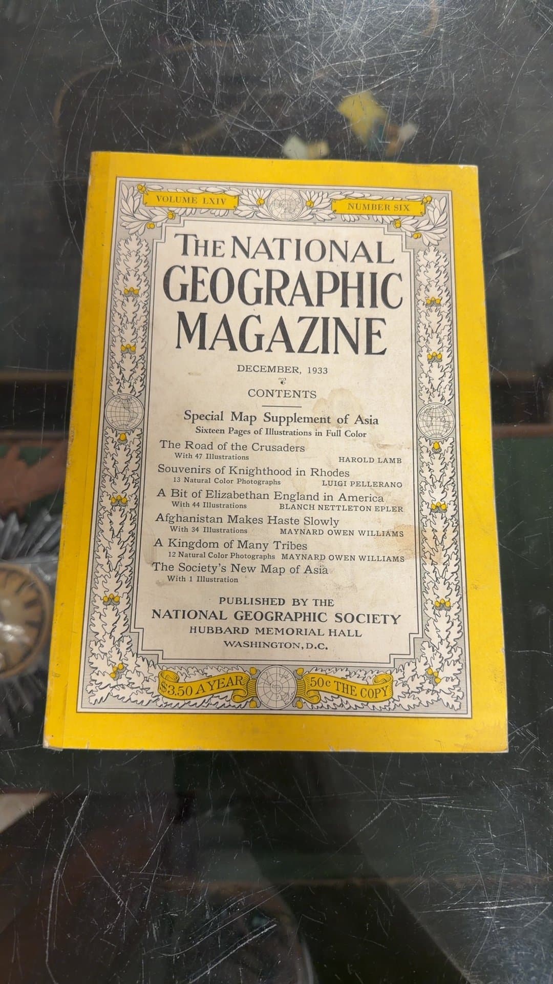National Geographic Magazine December 1933 - Image 1