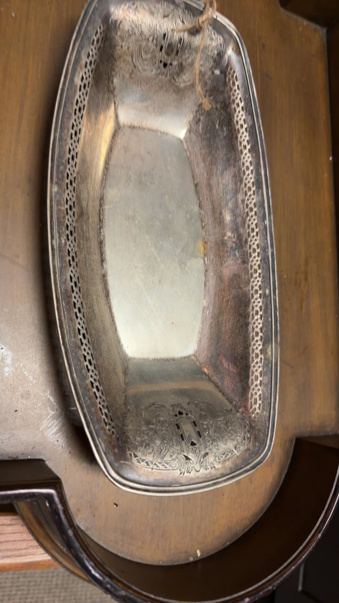 Victorian or Edwardian Style Bread Tray - Image 1