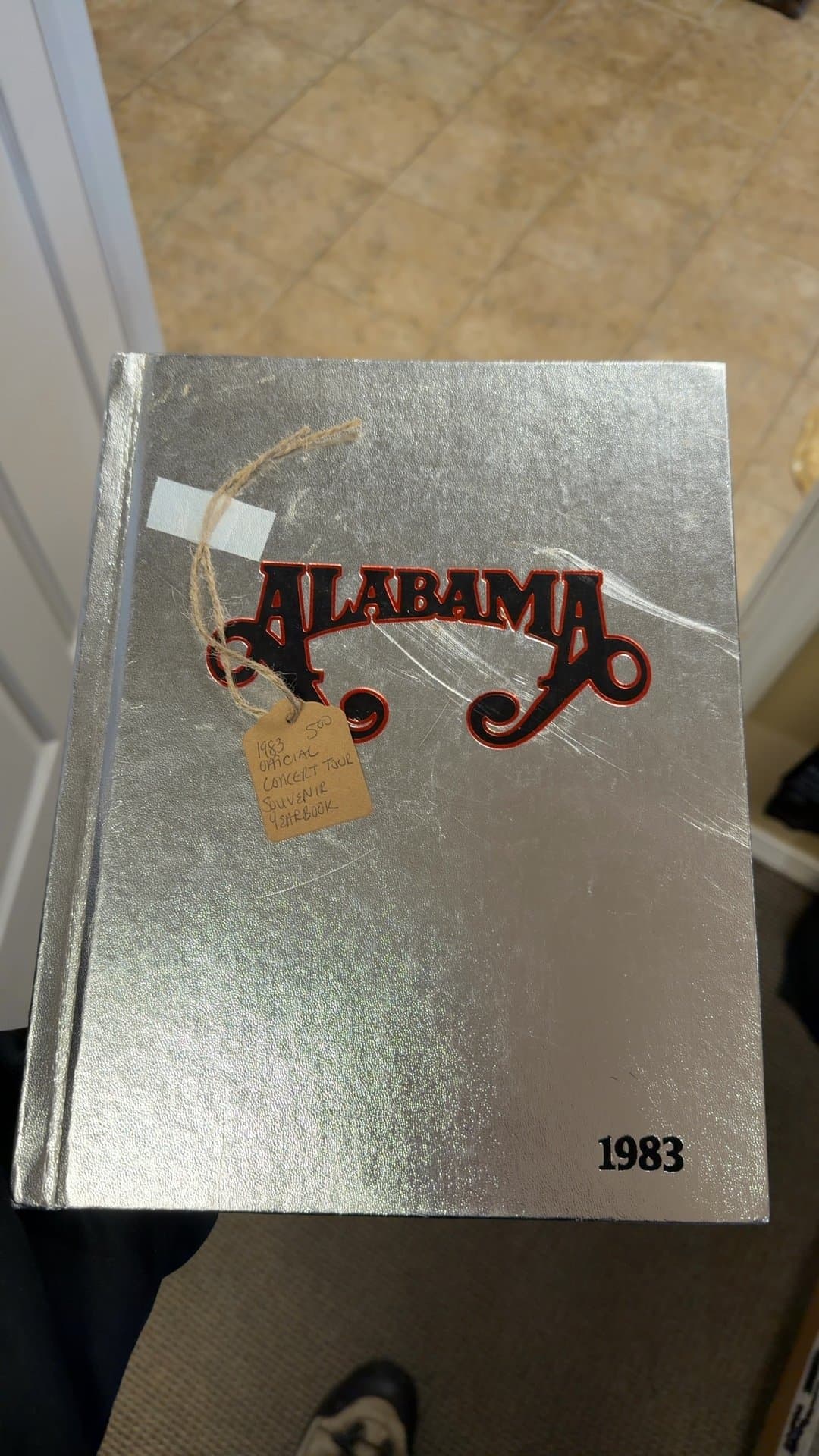 1983 Alabama Official Concert Tour Souvenir Yearbook - Image 1