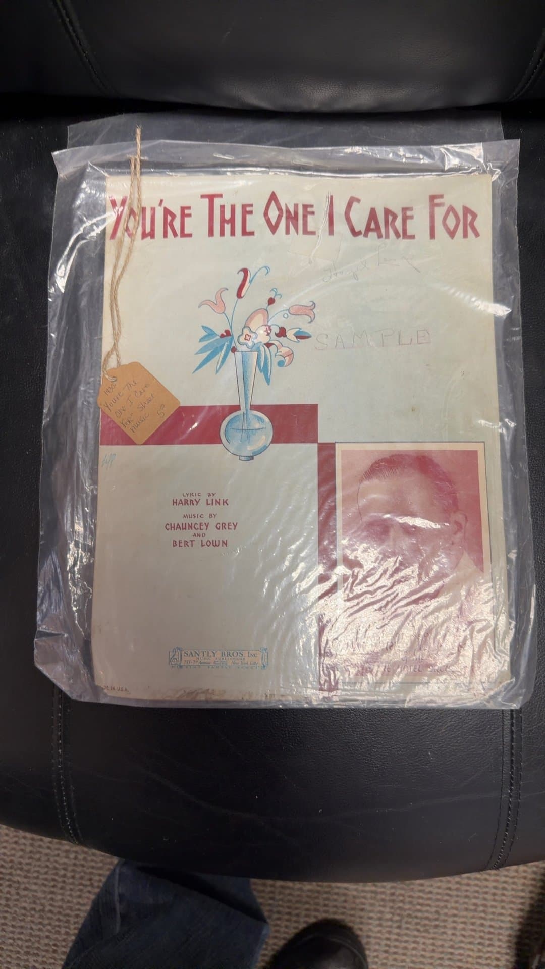 You're The One I Care For Sheet Music - Image 1