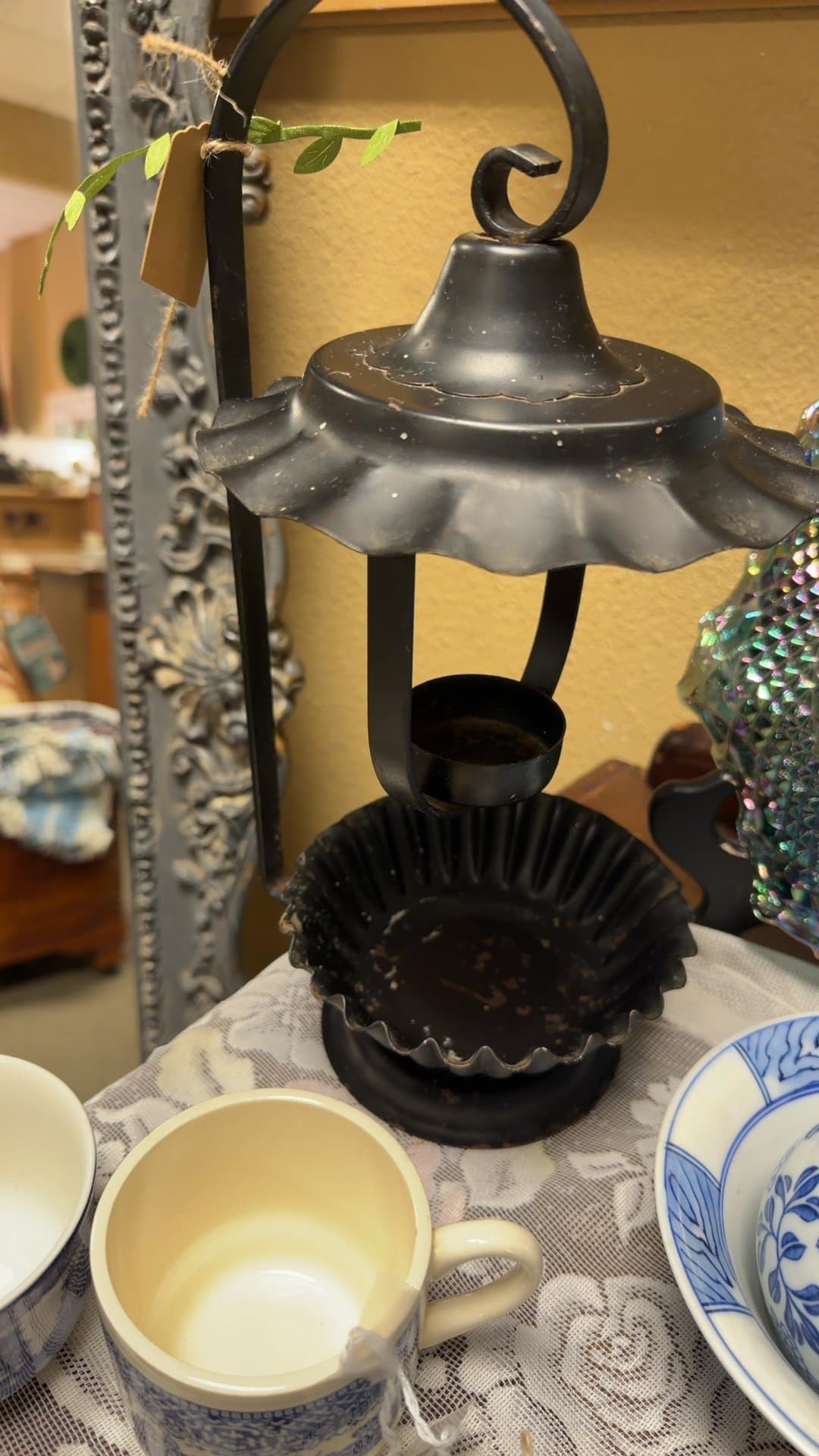Canopy Chamberstick Candle Holder - Image 1