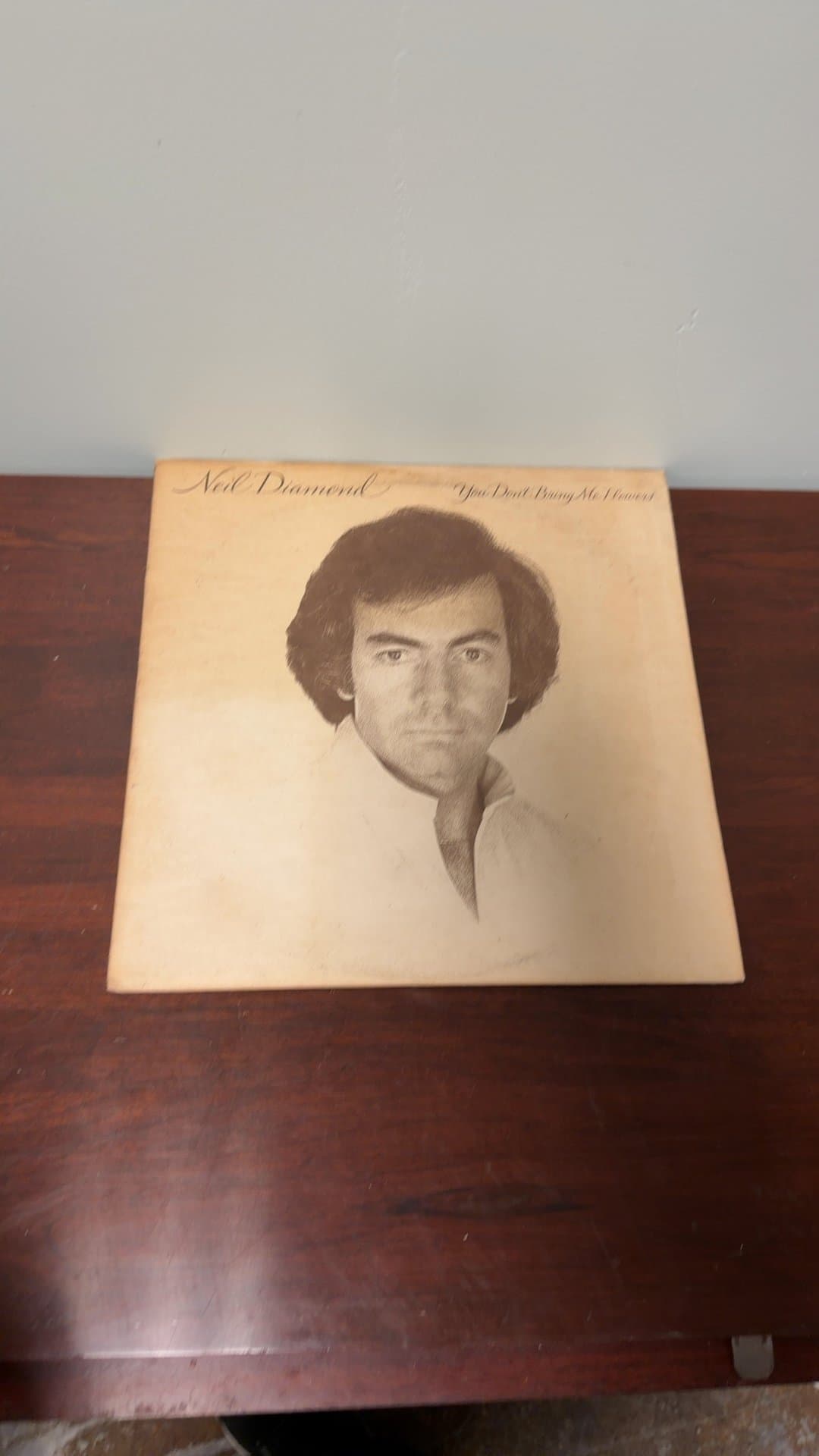 Neil Diamond - You Don't Bring Me Flowers Vinyl Record - Image 1