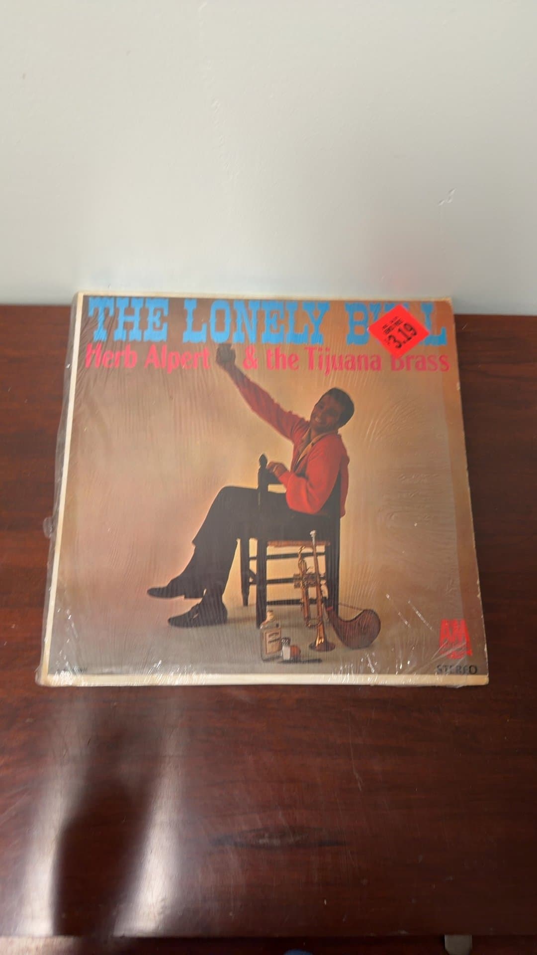 The Lonely Bull Vinyl Record by Herb Alpert & the Tijuana Brass - Image 1