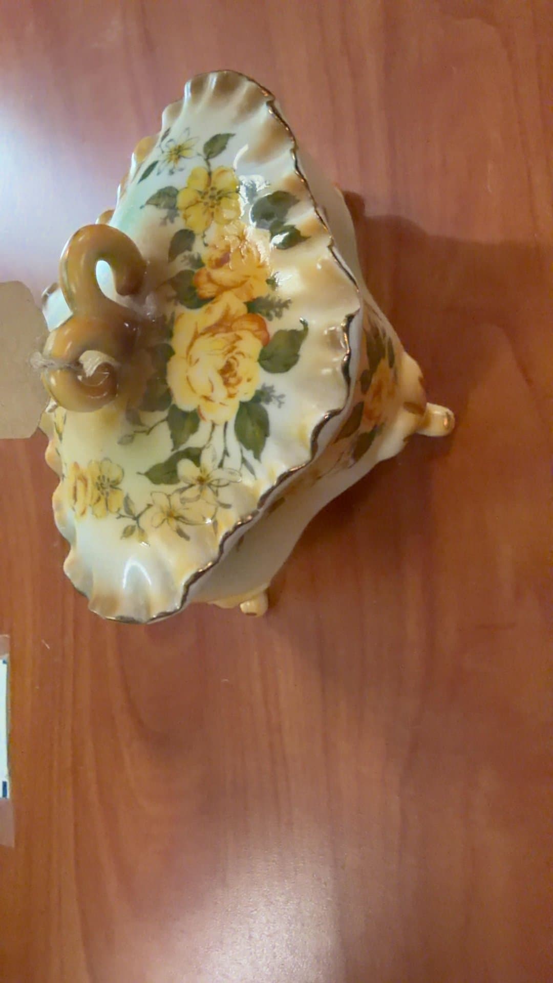 Homer Laughlin 'Fleur-de-Lis' Trinket/Vanity Dish - Image 1