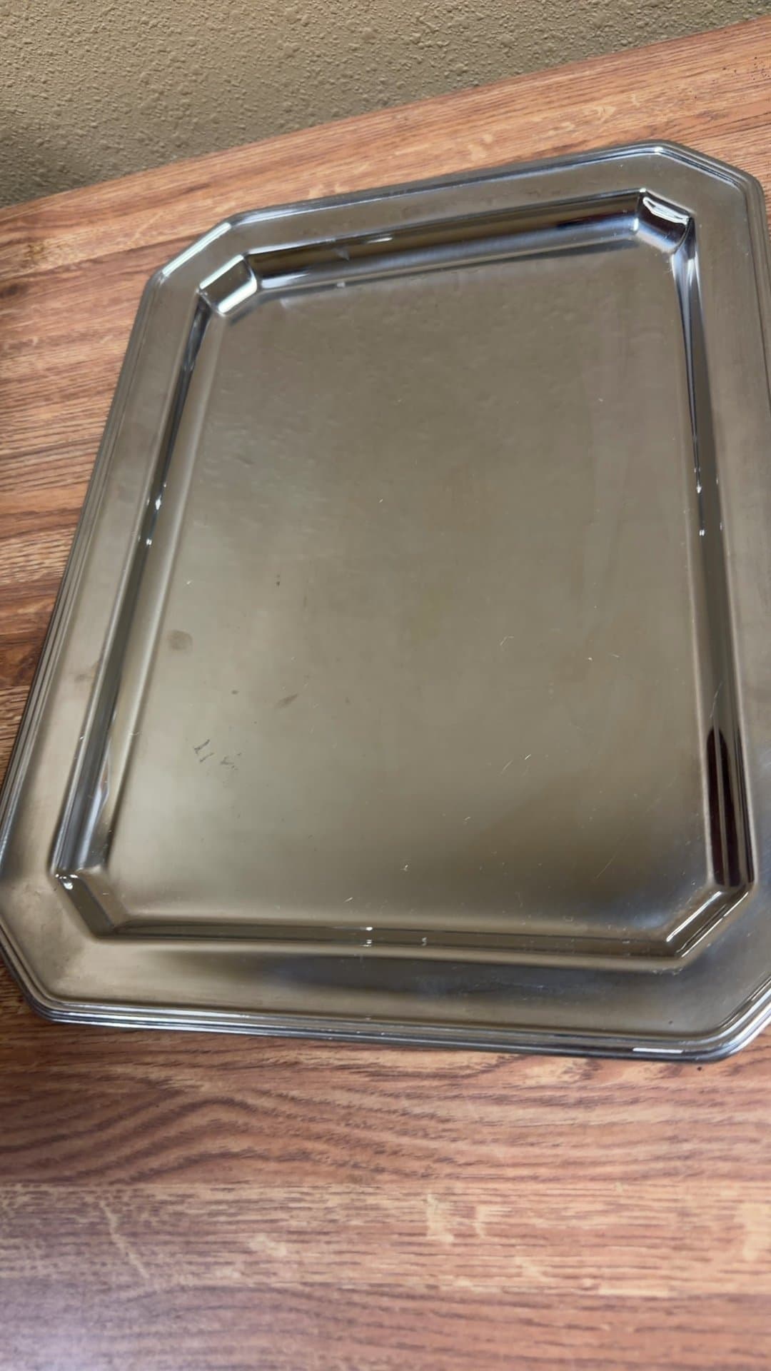 Sheffield Silver Co Rectangular Serving Tray - Image 1