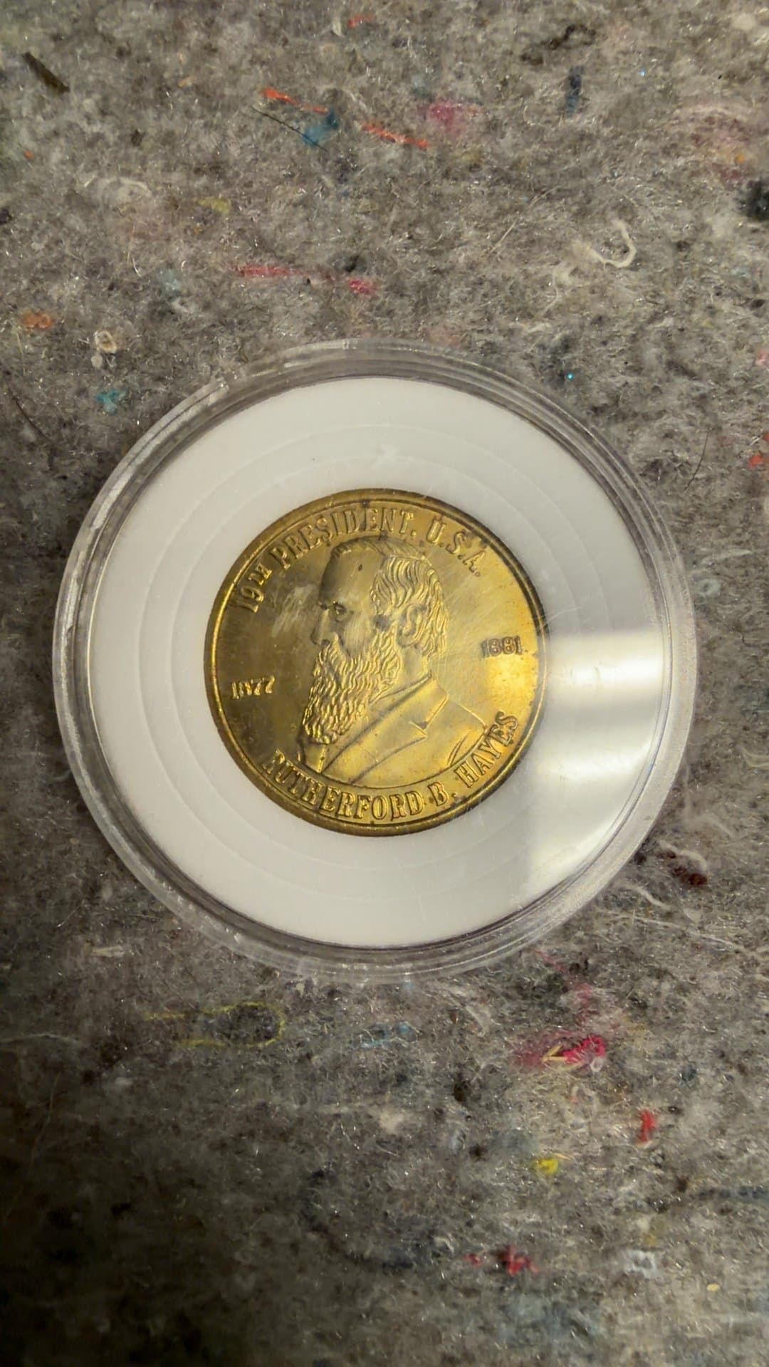 Rutherford B. Hayes Presidential Dollar Coin - Image 1