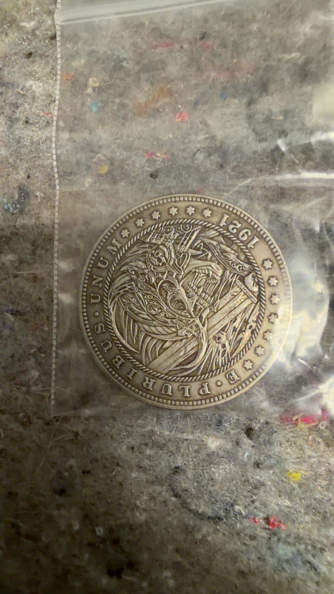 1921 Morgan Silver Dollar - Image 1