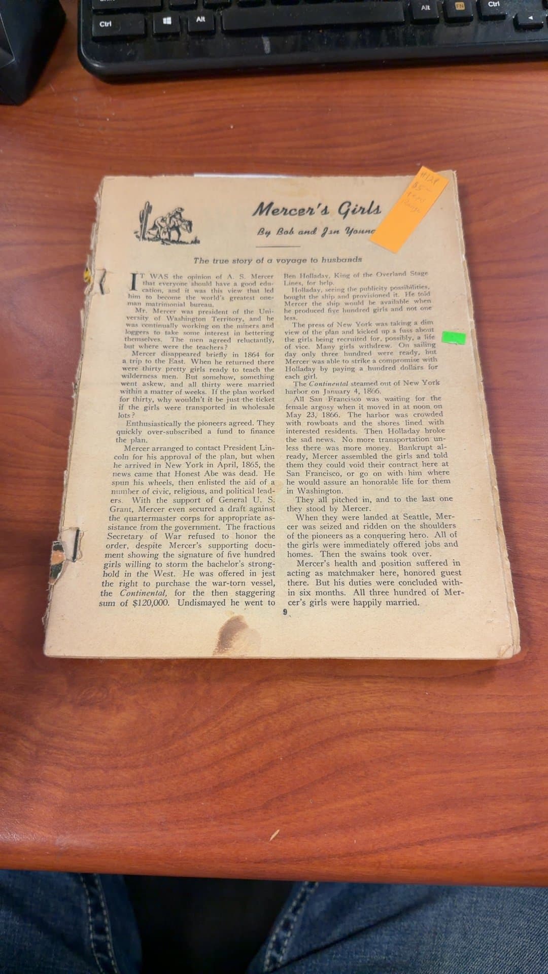 Mercer's Girls Booklet - Image 1