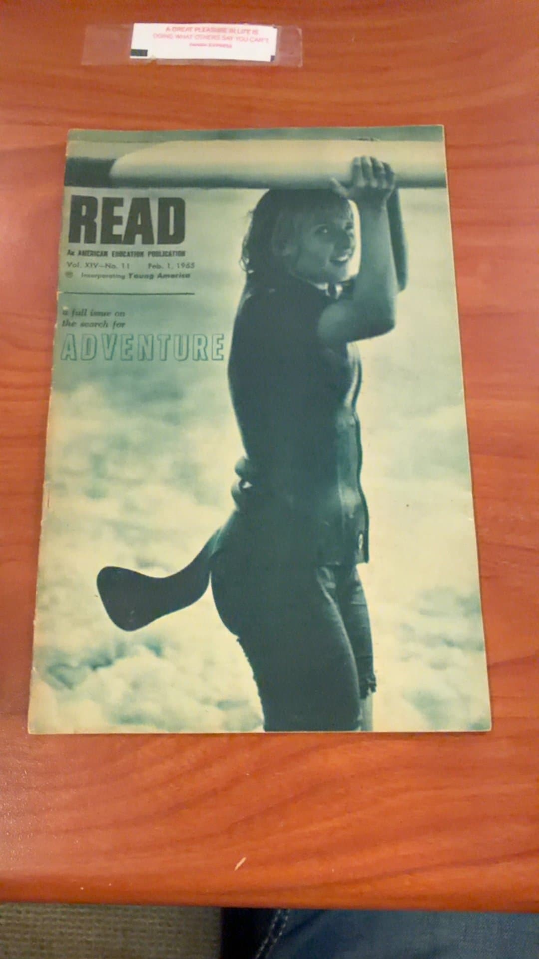 1955 Read Magazine - Adventure Issue - Image 1