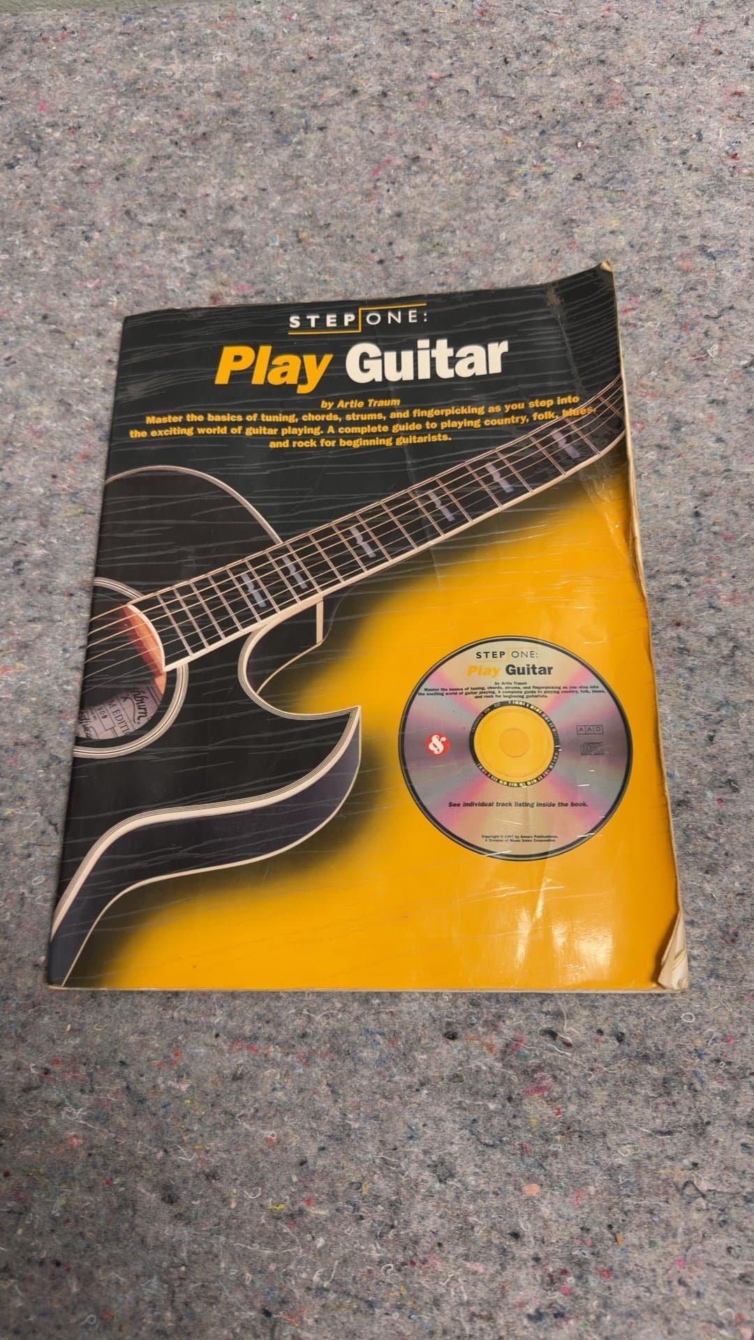 Step One: Play Guitar Instruction Book with CD - Image 1