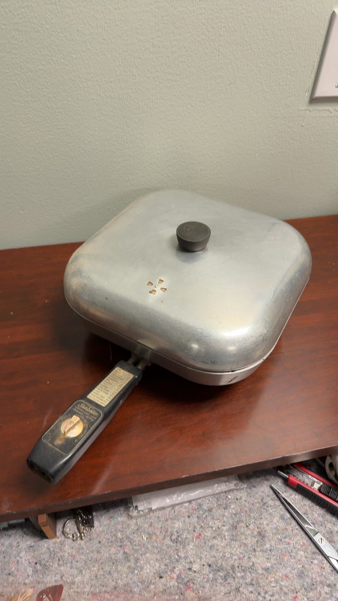 Vintage Sunbeam Electric Frypan - Image 1