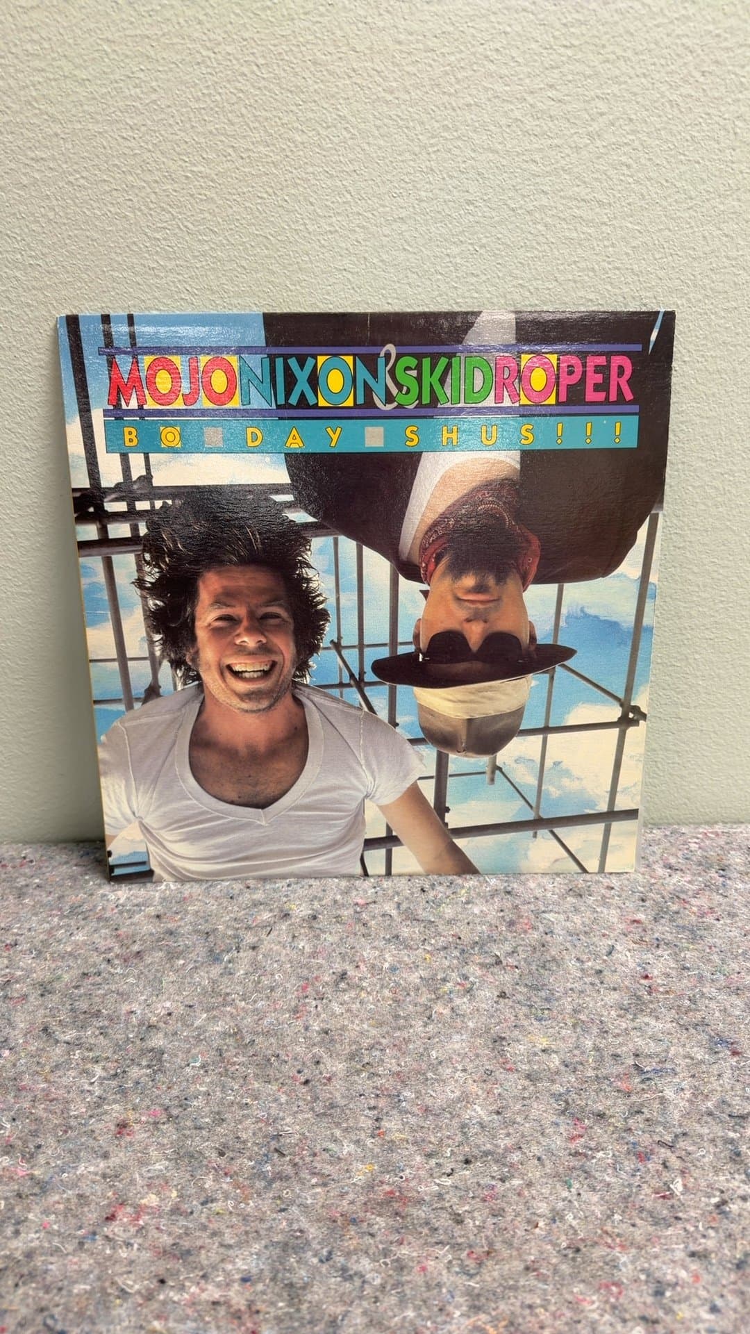 Mojo Nixon & Skid Roper - Bo-Day-Shus!!! Vinyl Record - Image 1