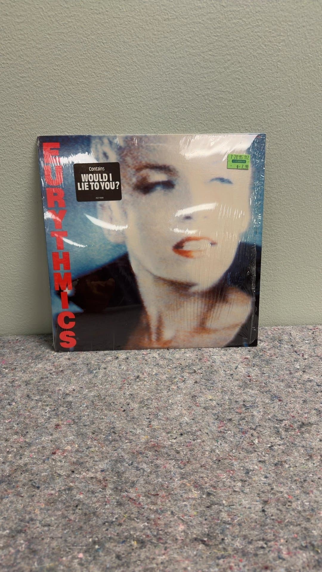 Eurythmics Vinyl Record - Would I Lie to You? - Image 1