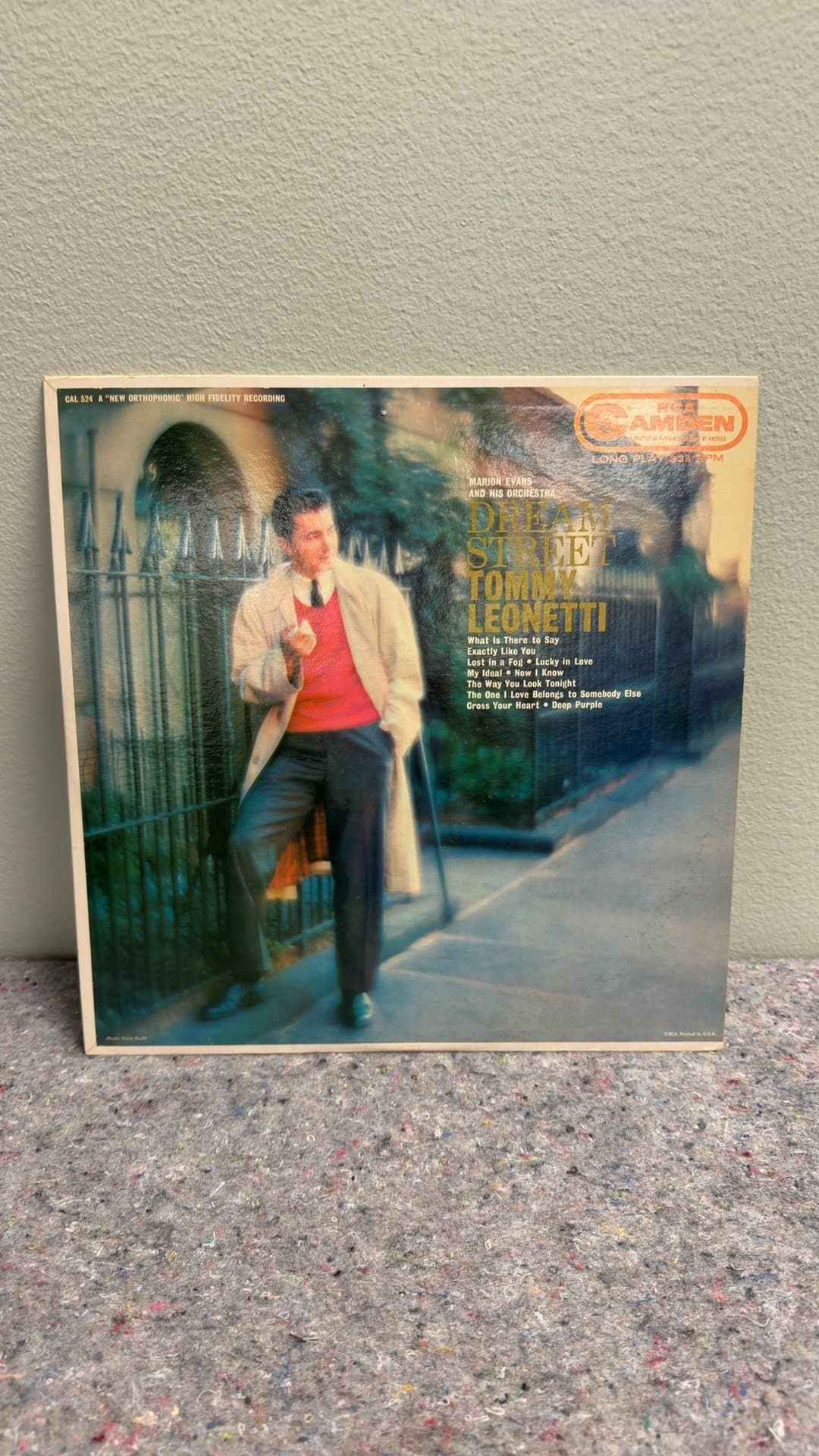 Dream Street by Tommy Leonetti Vinyl Record - Image 1