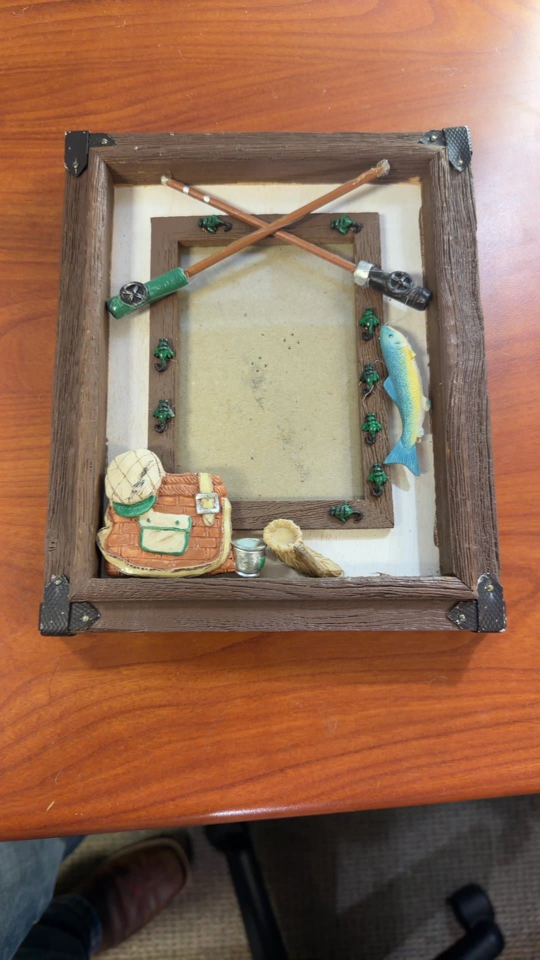 Fishing Themed Picture Frame - Image 1