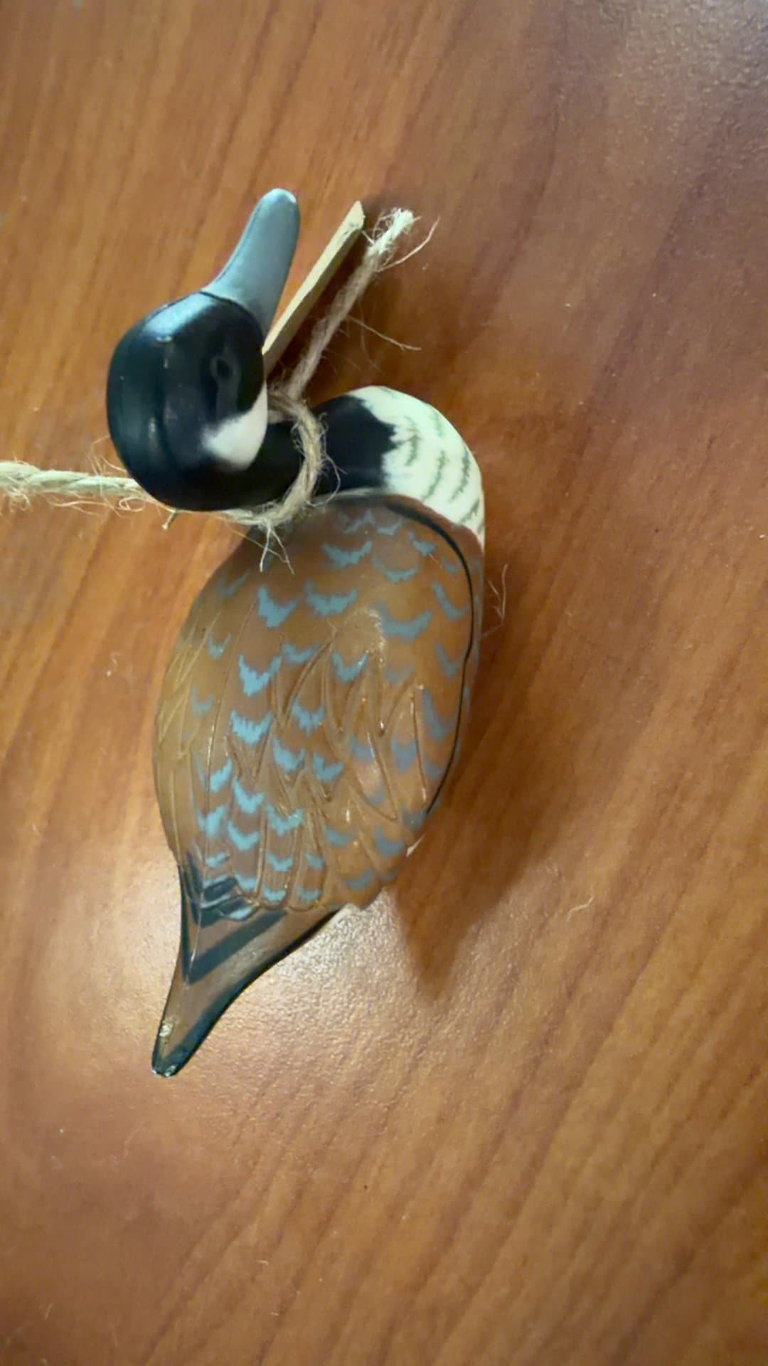 1980s Enesco Miniature Canadian Goose Figurine - Image 1