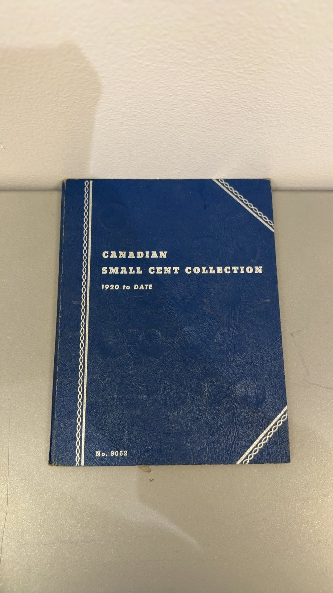 Whitman Canadian Small Cent Coin Album No. 9062 with Partially Filled Collection - Image 1