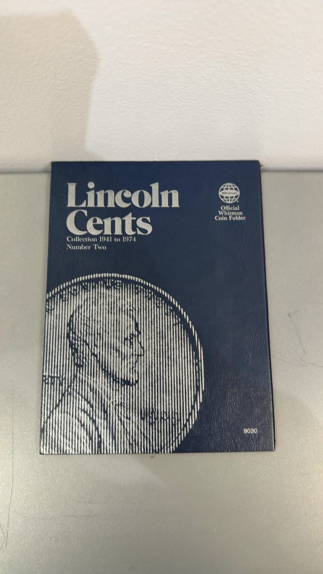 Whitman Lincoln Cents Collection Coin Folder 1941 to 1974 Number Two (Partially Filled) - Image 1