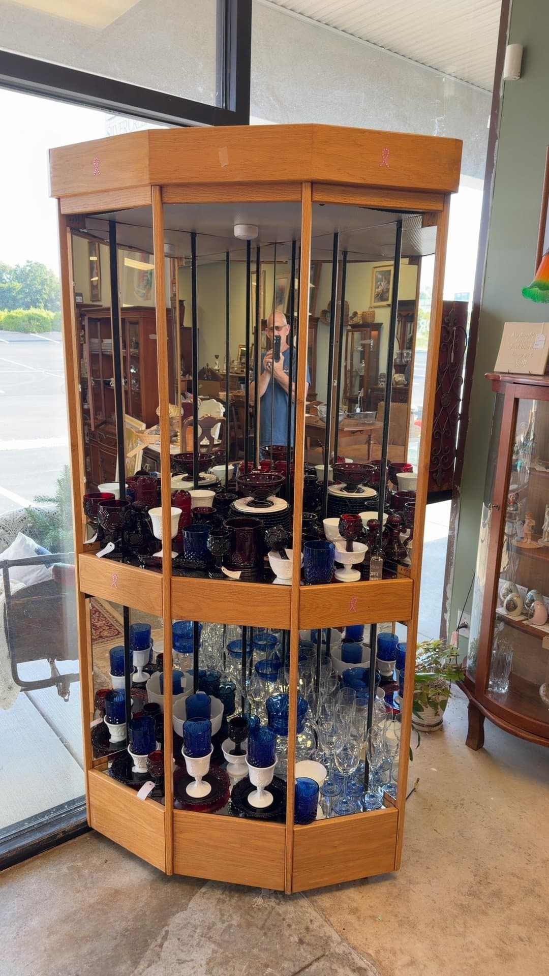 Wooden Glass Display Case - Image 1